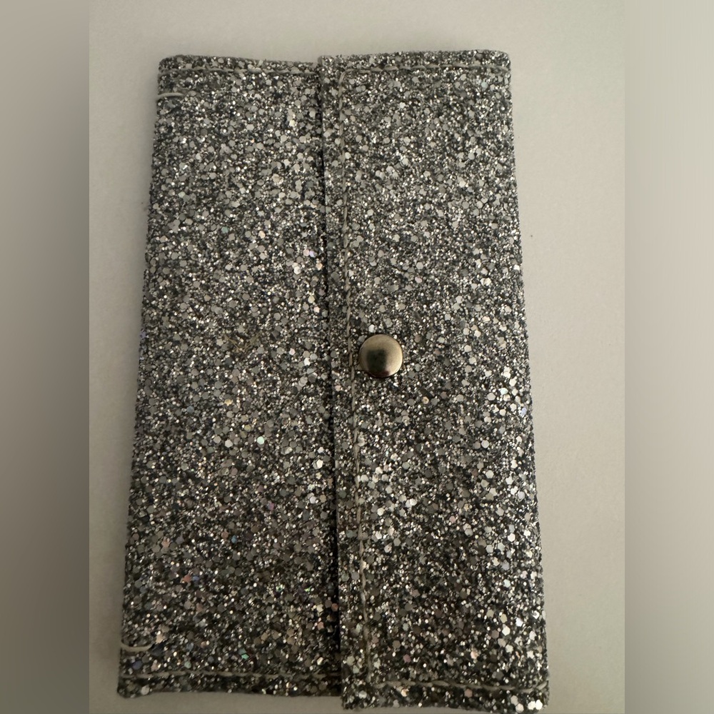 Silver Glitter Weeks Planner Cover - Sparkle Finish